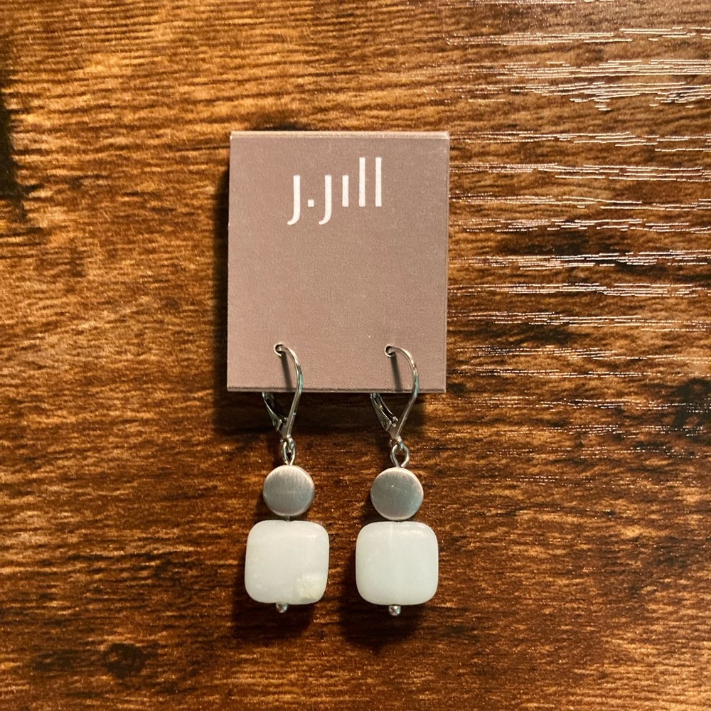 J Jill semi precious gemstones blue earrings